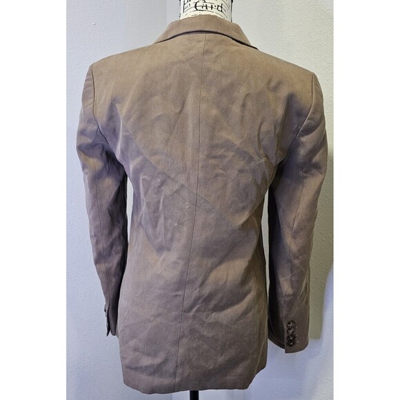 New Reformation Women's Classic Slim Blazer Mushroom S Business Single Button - Picture 7 of 16